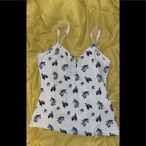 tank top with flowers